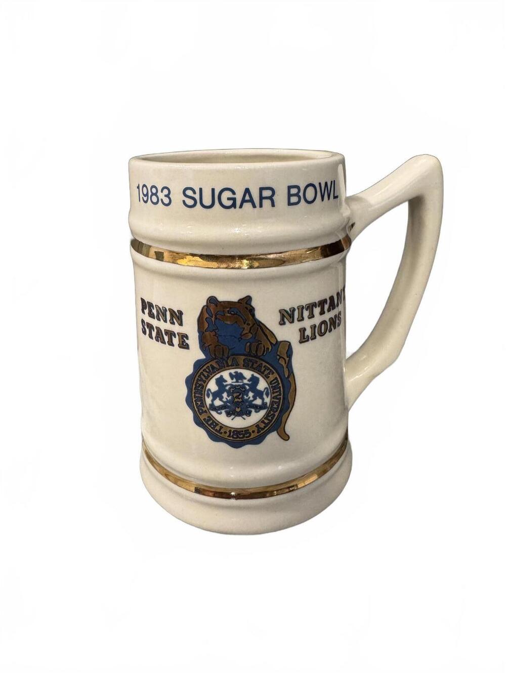1983 Sugar Bowl Penn State Nittany Lions Ceramic Beer Stein
